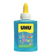 Glitterglue 90g blau