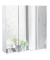 MÖBELPARTNER Spiegelschrank Basic weiß glanz 70,0 x 16,0 x 70,7 cm