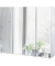 MÖBELPARTNER Spiegelschrank Basic weiß glanz 90,0 x 16,0 x 70,7 cm