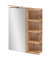 MÖBELPARTNER Spiegelschrank Matteo eiche landhaus 50,0 x 16,0 x 76,0 cm