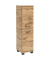 MÖBELPARTNER Badschrank Nora eiche landhaus 30,3 x 32,6 x 116,9 cm