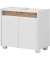 MÖBELPARTNER Waschbeckenunterschrank Cosmo weiß 56,9 x 33,0 x 54,6 cm