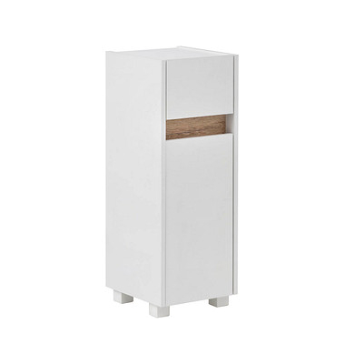 MÖBELPARTNER Badschrank Cosmo weiß 30,2 x 33,0 x 84,8 cm