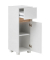 MÖBELPARTNER Badschrank Cosmo weiß 30,2 x 33,0 x 84,8 cm
