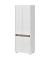 MÖBELPARTNER Badschrank Cosmo weiß 56,9 x 33,0 x 164,5 cm