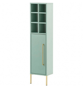 MÖBELPARTNER Badschrank Sarah mint 30,4 x 21,8 x 130,6 cm