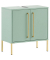 MÖBELPARTNER Waschbeckenunterschrank Sarah mint 57,1 x 30,1 x 61,2 cm