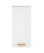 MÖBELPARTNER Badschrank Duo kreideweiß 32,7 x 16,3 x 72,3 cm