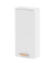 MÖBELPARTNER Badschrank Duo kreideweiß 32,7 x 16,3 x 72,3 cm