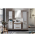MÖBELPARTNER Spiegelschrank Duo eiche landhaus, weiß 60,0 x 16,0 x 75,0 cm