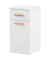 MÖBELPARTNER Waschtischunterschrank Duo kreideweiß 32,7 x 35,3 x 67,0 cm