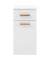 MÖBELPARTNER Waschtischunterschrank Duo kreideweiß 32,7 x 35,3 x 67,0 cm