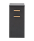 MÖBELPARTNER Waschtischunterschrank Duo anthrazit 32,7 x 35,3 x 67,0 cm