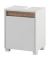 MÖBELPARTNER Waschbeckenunterschrank Cosmo weiß 41,8 x 33,0 x 54,6 cm