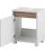 MÖBELPARTNER Waschbeckenunterschrank Cosmo weiß 41,8 x 33,0 x 54,6 cm