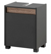 MÖBELPARTNER Waschbeckenunterschrank Cosmo anthrazit 41,8 x 33,0 x 54,6 cm