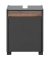 MÖBELPARTNER Waschbeckenunterschrank Cosmo anthrazit 41,8 x 33,0 x 54,6 cm