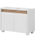 MÖBELPARTNER Waschbeckenunterschrank Cosmo weiß 80,0 x 33,0 x 54,6 cm