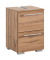 MÖBELPARTNER Waschbeckenunterschrank Carlos eiche landhaus 40,2 x 35,0 x 59,1 cm