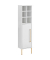 MÖBELPARTNER Badschrank Sarah kreideweiß 30,4 x 21,8 x 130,6 cm