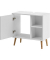 MÖBELPARTNER Waschbeckenunterschrank Jonte kreideweiß 65,3 x 33,1 x 64,8 cm