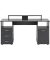 Schreibtischkombination Niels light 701702, 86,7cm (H), 150x70cm (BxT), rechteckig, anthrazit / anthrazit