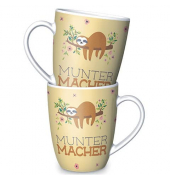 Kaffeebecher Muntermacher - 250 ml