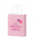 Geschenktasche 991234, Geburtstag, gedrehte Papierkordel, liebe GEBURTSTAGSWÜNSCHE, 18cm x 22cm