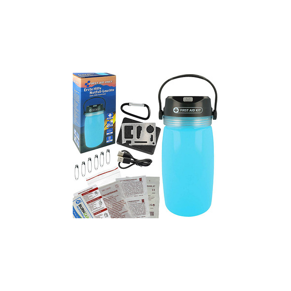 4027521522107 - Erste-Hilfe-Tasche Camping Outdoorlampe P-10050 Erste Hilfe Notfall-Leuchte 4027521522107 FIRST AID ONLY