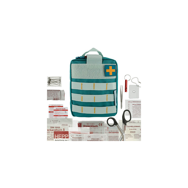 4027521522145 - Erste-Hilfe-Tasche Outdoor ohne DIN grün 4027521522145 FIRST AID ONLY