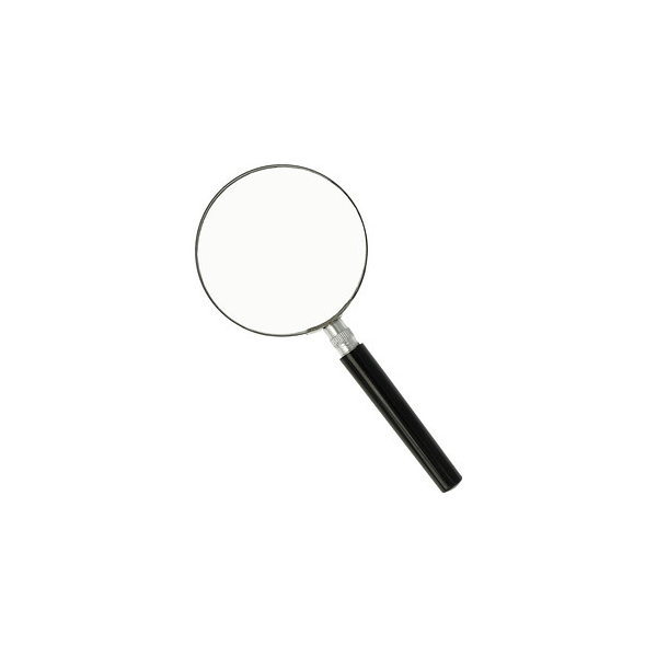 4027521524323 - Lupe schwarz 3-fach Ø 75 mm 4027521524323 - Lupe schwarz 3-fach Ø 75 mm