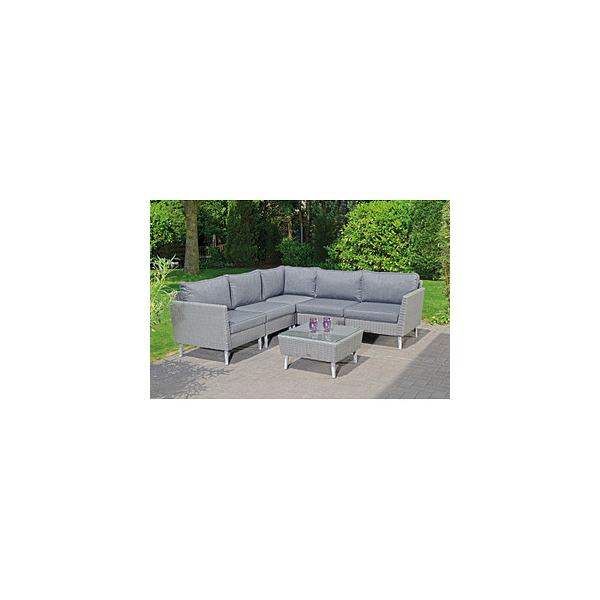 4028041973929 - Lounge-Gruppe Lancaster Aluminiumgestell Kunststoffrundgeflecht rustic-vintage 4028041973929 - Lounge-Gruppe Lancaster Aluminiumgestell Kunststoffrundgeflecht rustic-vintage