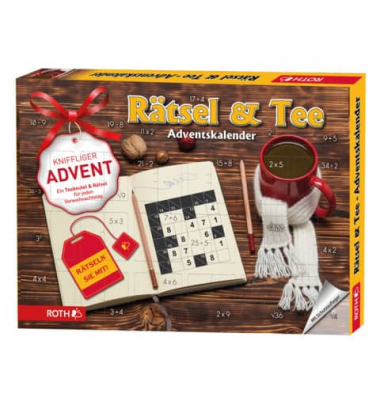 ROTH Rätsel & Tee Adventskalender