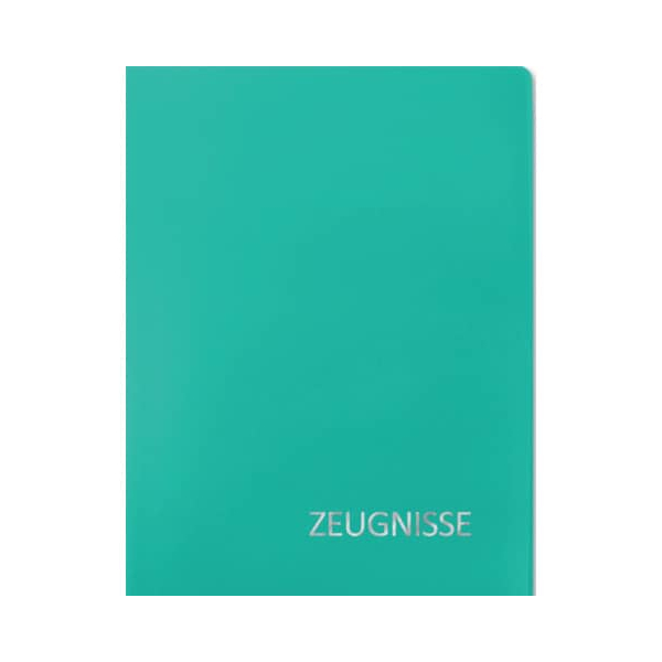 Roth Zeugnismappe Basic 88573, türkis, A4, mit 20 Hüllen 4028279885735 Roth