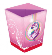 Papierkorb 89228, 10 Liter, eckig, Motiv: Einhorn Papierkorb 89228, 10 Liter, eckig, Motiv: Einhorn