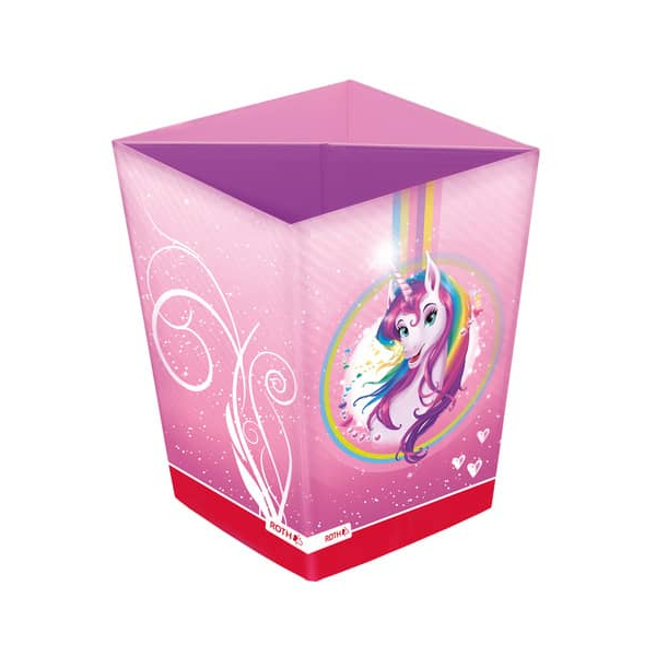 4028279892283 - Papierkorb Einhornportrait - 10 L getrennt Müllfächer 4028279892283 ROTH 4028279892283 - Papierkorb Einhornportrait - 10 L getrennt Müllfächer 4028279892283 ROTH