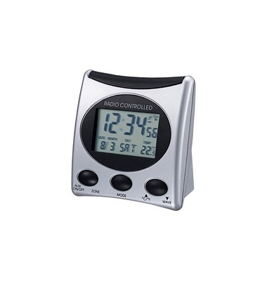  Funkwecker WT 221 05900, silber