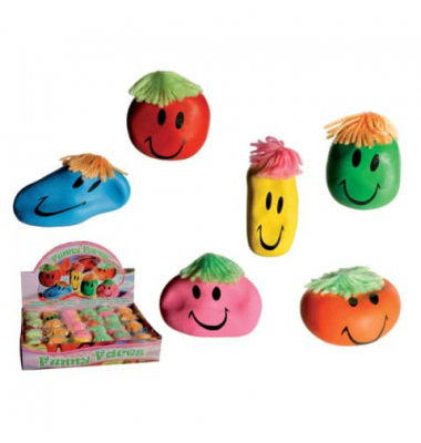 Anti-Stress-Ball Gesicht sort. Anti-Stress-Ball