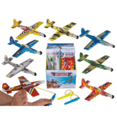Spielzeugfigur Flugzeug sortiert