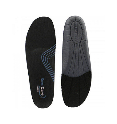 Einlegesohlen SensiCare Medium, Unisex, schwarz, Gr&ouml;&szlig;e 46