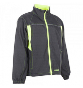 Jacke BASALT NEON, Softshell, anthrazit/gelb, Größe XL