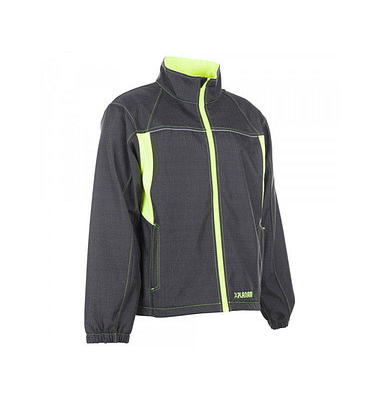 Jacke BASALT NEON, Softshell, anthrazit/gelb, Größe XL Jacke BASALT NEON, Softshell, anthrazit/gelb, Größe XL