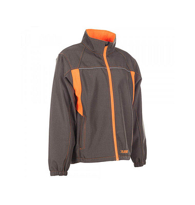 Jacke BASALT NEON, Softshell, oliv/orange, Größe XXL Jacke BASALT NEON, Softshell, oliv/orange, Größe XXL