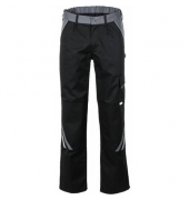 Bundhose, schwarz/schiefer/zink, Größe 42