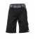 Arbeitsshorts, schwarz/schiefer/zink, Größe XS