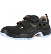 Sicherheitssandalen 5100 TeamStar, S1, SRA, Unisex, schwarz
