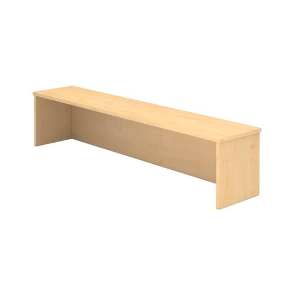 4032062006054 - Thekenaufsatz für Schreibtisch 1600 mm breit Ahorn kaiserkraft