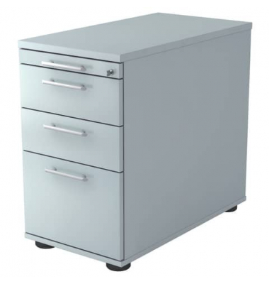 Standcontainer VSC40/5/5/RE VSC, grau, 3 Schubladen, Spanplatte, melaminbeschichtet, abschlie&szlig;bar