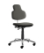 Bürodrehstuhl myMAX, grau/schwarz / schwarz, bis 120kg