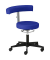 Bürodrehstuhl myVICTOR, mittelblau / schwarz, bis 140kg